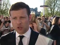 EVENT CAPSULE REPORTER/CHYRON: TV BAFTA Awards 04/27/2009 Stock Footage