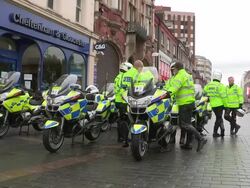 Lewis Hamilton is the first torch relay runner as Stock Footage