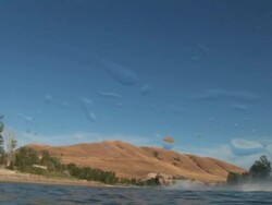 Wakeboard Ollie Stock Footage