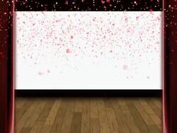 Glitter Screen Red Stock Footage
