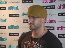 Shayne Ward at Attitude Magazine Summer Party Stock Footage