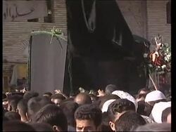 Thousands turn out for funeral of Shia cleric News Clip