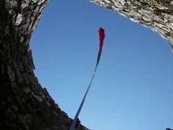 Sintra, Castle of the Moors (Castelo dos Mouros), castle keep, Sintra  Stock Footage