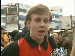 1997 Nickelodeon Kids' Choice Awards Arrivals Stock Footage