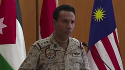 CLEAN : Saudi-led coalition urges talks among Aden warring sides News Clip