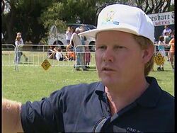 SOUTH AFRICA: SCHOOL HOLDS ELEPHANT "DUMBO DUMP DAY" News Clip