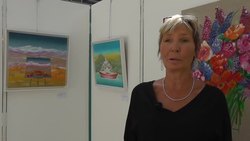 Exhibition showcases colourful works of naive art News Clip
