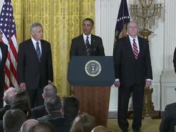 Obama Nominations for CIA, Pentagon Stock Footage