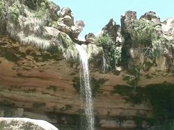 Spanish waterfall Stock Footage