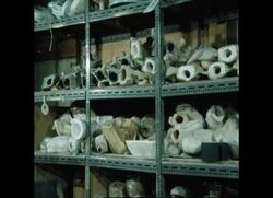 RR7409B UK LONDON: WORKING IN WAX News Clip