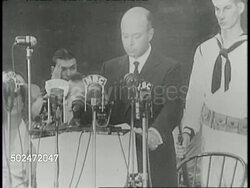 Ambassador William Bullitt Warns War Is Coming News Clip