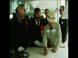 SYND 6 2 76 JAPAN EGYPT CANAL DREDGE News Clip