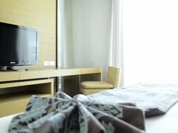 Luxury hotel room Stock Footage