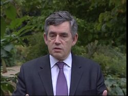 Brown comment after meeting with Sarkozy, EU, ECB chiefs AP pix News Clip