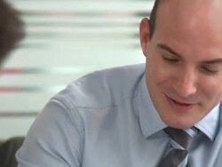 HD: Businessman Talking Stock Footage