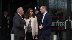 Duchess of Cambridge attends last public engagement before starting her maternity leave News Clip