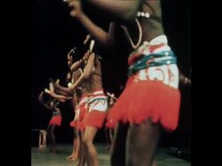 SYND 04-04-73 SENEGAL'S NATIONAL DANCE COMPANY IN NEW YORK News Clip