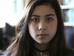 serious stare Stock Footage