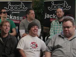 INTERVIEW: The cast of 'Jackass 3.5' on what stunts they've attempted Stock Footage