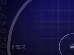 Latitude01 Blue Loop Background Stock Footage