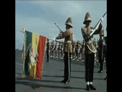 SYND 20/06/71 SELASSIE GREETS  OAU  ARRIVALS Instructional Video