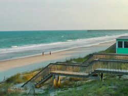 Topsail Island - NC Outer Banks Stock Footage
