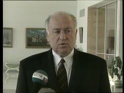 RUSSIA: VIKTOR CHERNOMYRDIN LEAVES FOR KOSOVO TALKS News Clip