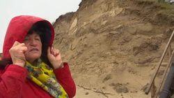 Climate change contributes to increasing coastal erosion News Clip