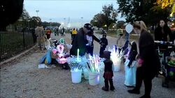 CLEAN : Ghouls gather for Baltimore Halloween News Clip