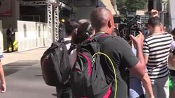 CLEAN : Protesters resist evacuation from Sao Paulo News Clip