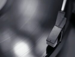 Record player Stock Footage