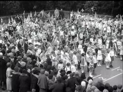 Empire Day Scenes and Singing News Clip