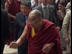 The Dalai Lama begins US visit News Clip