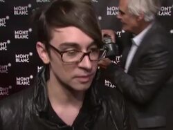 INTERVIEW: Christian Siriano on being out tonight, and being a John Lennon fanÃ‰ Stock Footage