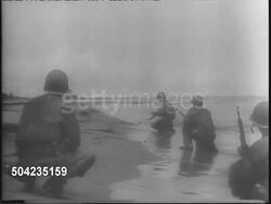 Offensive In Buna, New Guinea News Clip