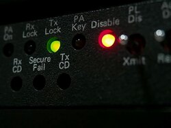 TRUNK Radio status Stock Footage