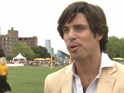 INTERVIEW: Nacho Figueras on Prince William and Harry, and getting Hugh Jackman to play at the Classic. at the The Fourth Annual Veuve Clicquot Polo Classic at New York NY.  Stock Footage