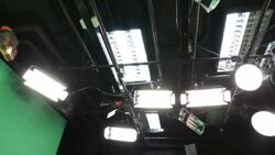 Television studio Stock Footage