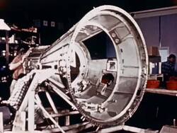 Project Mercury capsules Stock Footage