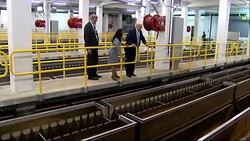 Raw: Trump Tours Flint Water Treatment Plant News Clip