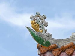 Fish Statues. Time Lapse Stock Footage