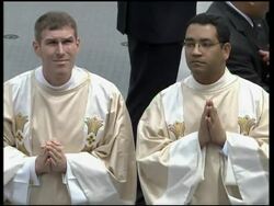 WRAP Pope Benedict XVI mass at Yankee Stadium ADDS more News Clip