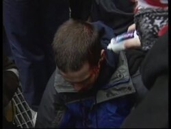 USA: WASHINGTON: PROTESTS AT BUSH INAUGURATION News Clip