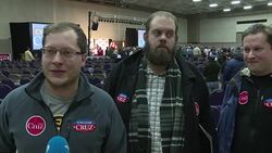 CLEAN : US Voices of the campaign: the caucus tourists News Clip