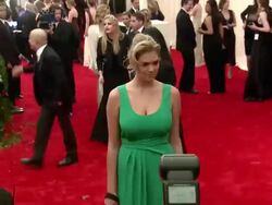 Kate Upton at "PUNK: Chaos To Couture" Costume Institute Gala Stock Footage