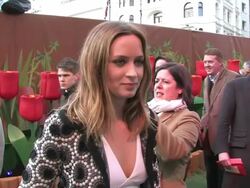 Gnomeo and Juliet 3D Premiere Stock Footage