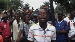 Opposition supporters gather ahead of result announcement, Zuma comment News Clip