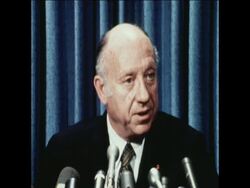 SYND23/12/69 SENATOR JAVITE HOLDS A PRESS CONFERENCE ABOUT THE MIDDLE EAST News Clip