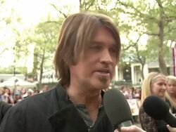 Hannah Montana UK Premiere Stock Footage