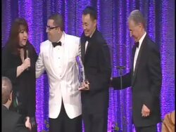 Chris Lennertz at the Composer David Arnold To Receive BMI's Richard Kirk Award At The BMI Film/TV Awards at Beverly Hills CA. (Footage by WireImage Video/GettyImages) Stock Footage